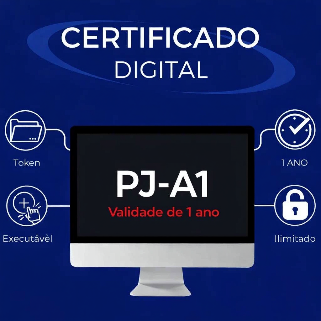 E-CNPJ A1 | Validade 1 Ano