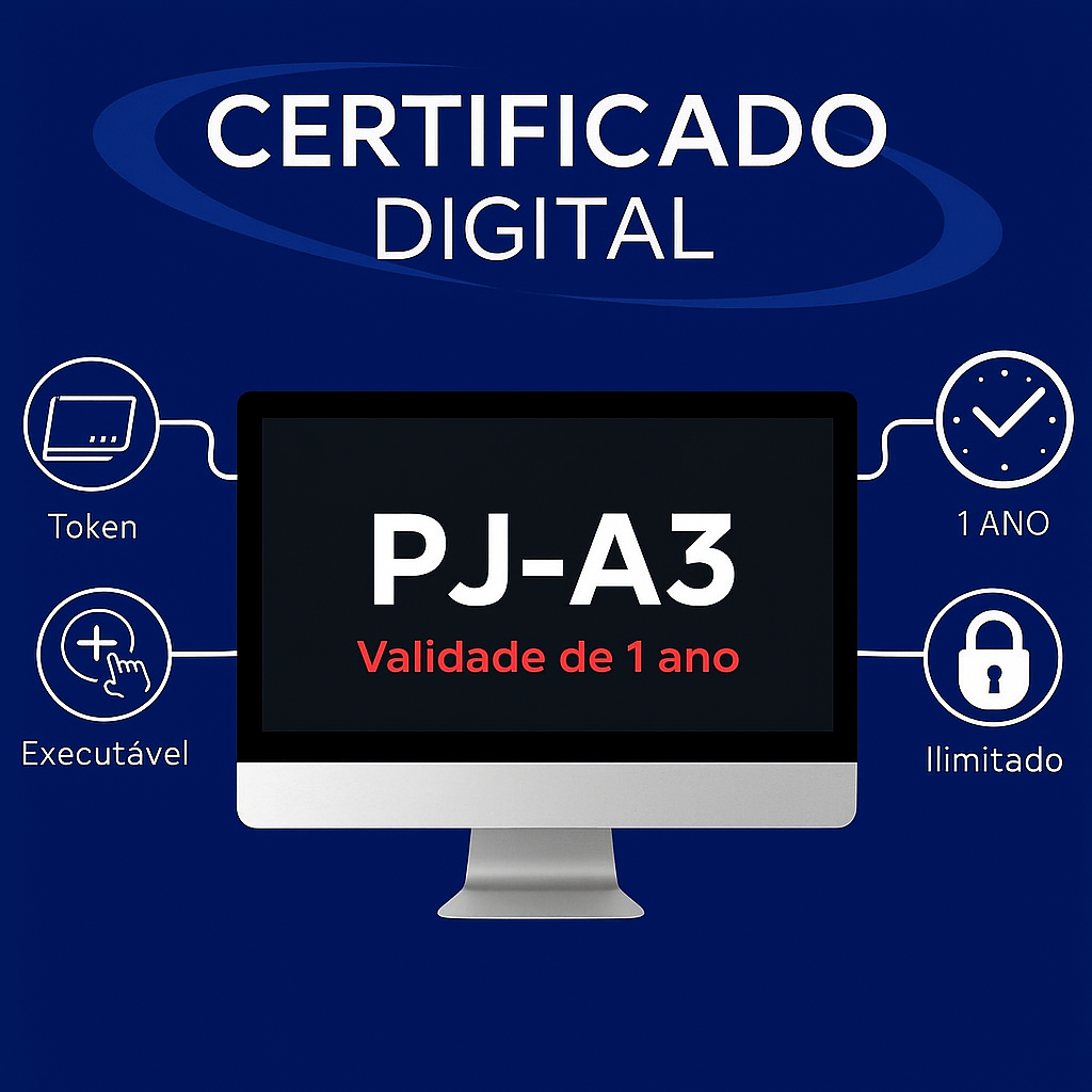 E-CNPJ A3 | Validade 1 Ano